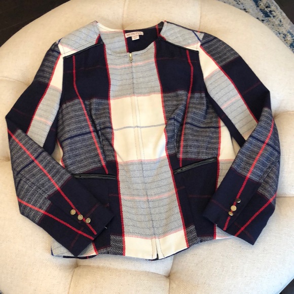 Plaid Blazer Jacket - Picture 3 of 10